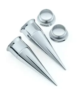 Stainless Steel Taper & Tunnel Ear Stretching Kit (6 Pieces)