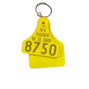 Arete de Vaca Cow Earring Keychain - Perfect Accessory for any Cowgirl or Cowboy