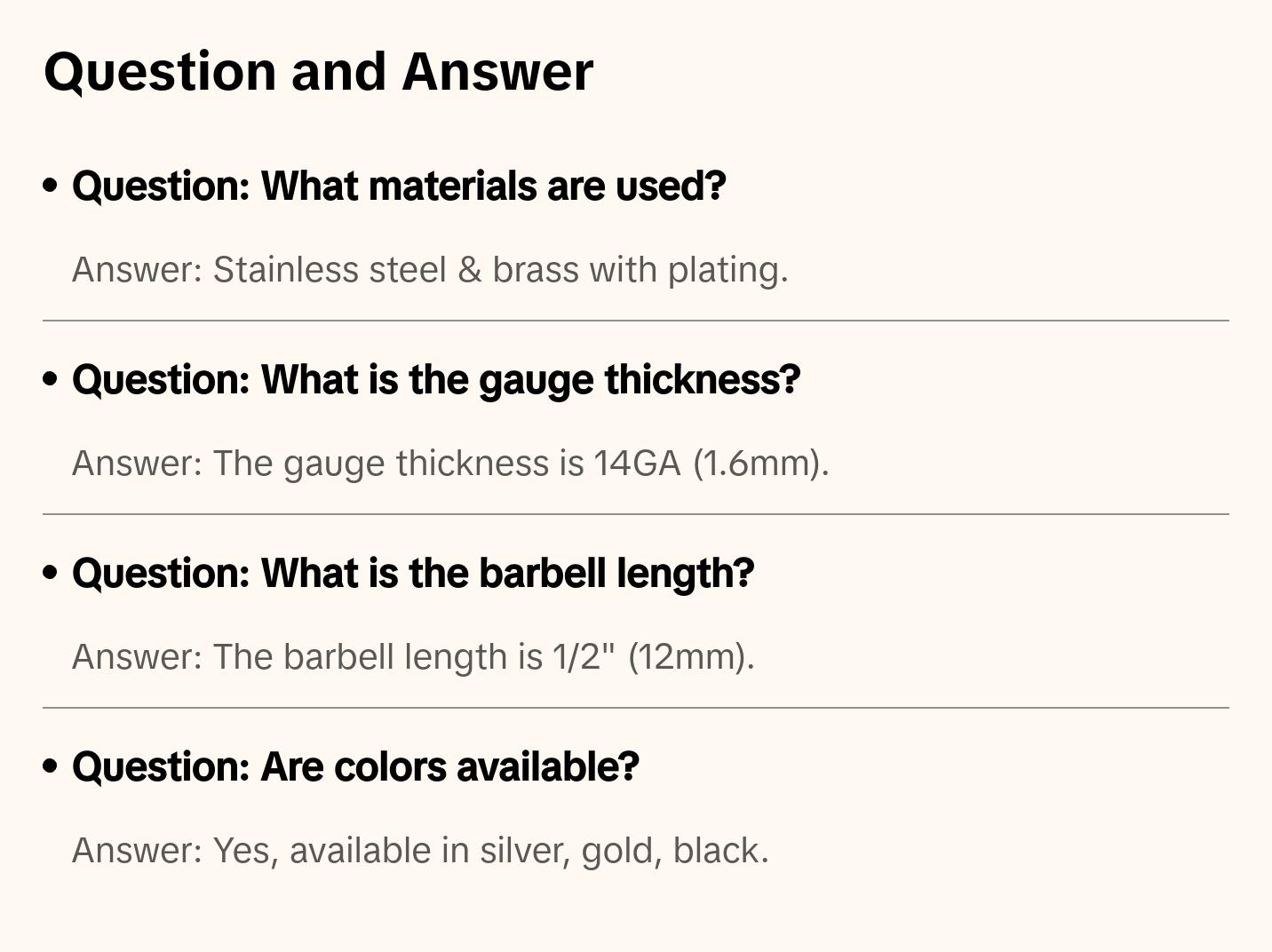 Revolver Pistol Nipple Barbells - Stainless Steel - Pair