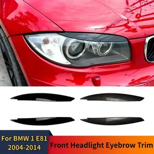 For Bmw 1 Series E81 E82 E87 E88 Front Headlight Eyebrow Decoration Strip, Eyebrow Trim, Fits 2004-2014 Models, Enhance Your Car's Look