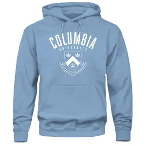 Columbia University Heritage Hooded Sweatshirt (Light Blue)