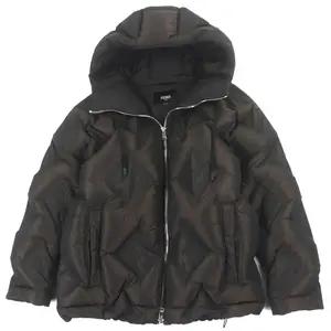 Pre-owned FENDI Polyester Small Leather Goods Down Jacket