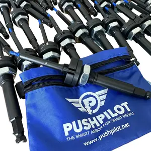 The PushPilot. This innovative arbor ejects the wood plug out of the hole saw saving time and frustration.