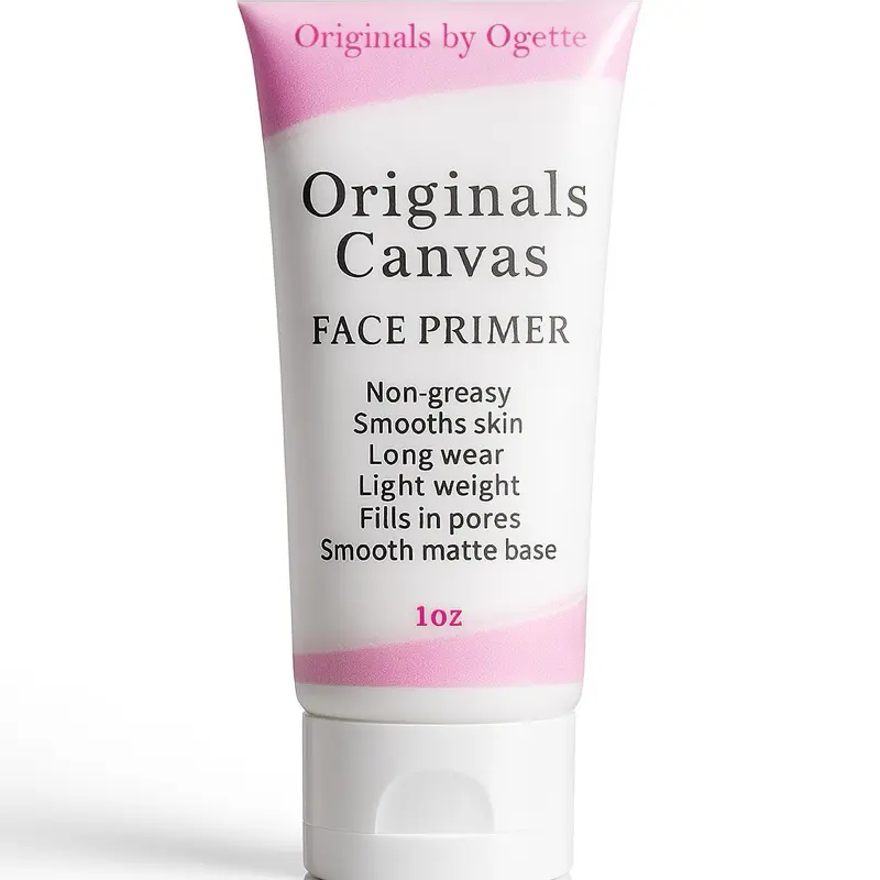 ORIGINAL Canvas Matte Face Primer - Makeup Essential for Skin Tone Enhancement and Brightening