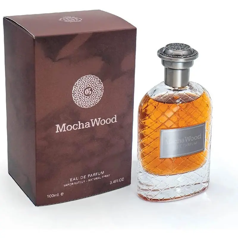 Mocha Wood by Fragrance World 3.4oz EDP for Men and Women Luxurious Rich