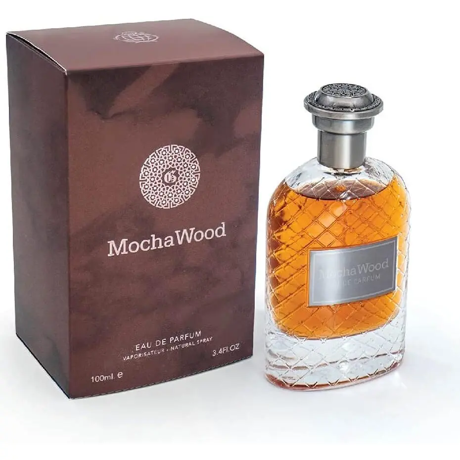 Mocha Wood by Fragrance World 3.4oz EDP for Men and Women Luxurious Rich