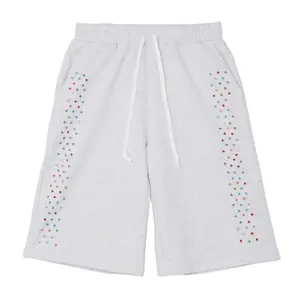 Cactus Valley Crystal Cactus Sweat Shorts Grey