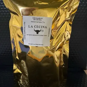 Chicharron 8oz”gracitas de Cecina” its beef cecina chicharron Snack Chicharon Crispy High Protein