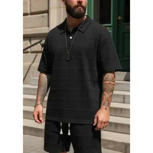 Upgrade your everyday wardrobe with this all-day comfy men’s two-piece set, featuring a subtle braided pattern that looks premium without sacrificing comfort tiktokshopspringglowup