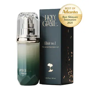 Holy Grail Skin Co. Elixir no.1 - Multi-functional Skin Repair Serum 1.35 fl oz / 40 ml - Clean & Concentrated Ingredients for Your Glow