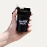 Shake Shot 4 oz Mini Drink Shaker, BPA-Free Sports Drinking Bottle with Shaker Ball Mixer, Leak-Proof Portable Drinkware Bottle for Gym with Carabiner Clip