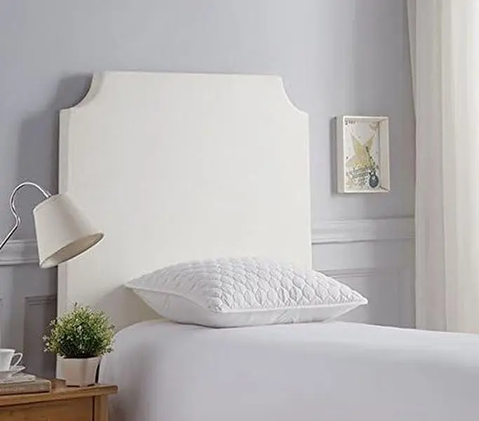DIY Headboard - College Bedding Headboard - White