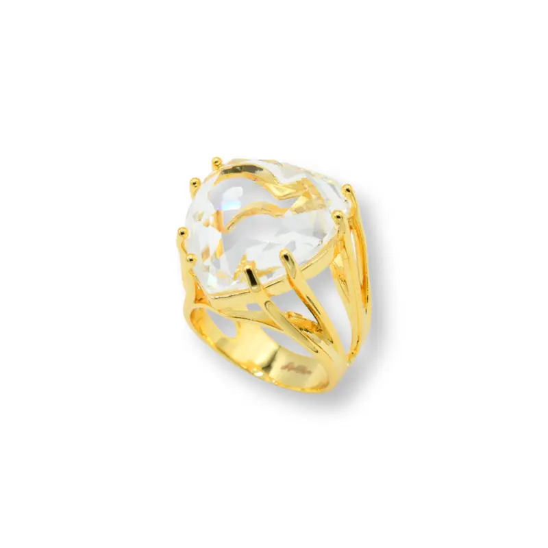 Explicit Clear Ring - Fashion Accessory for Women