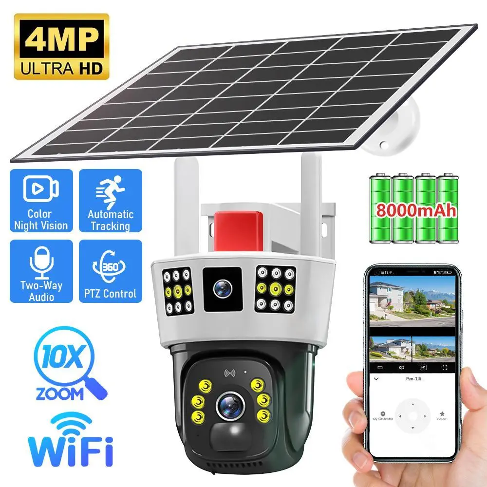 VTS01 White with solar energy	