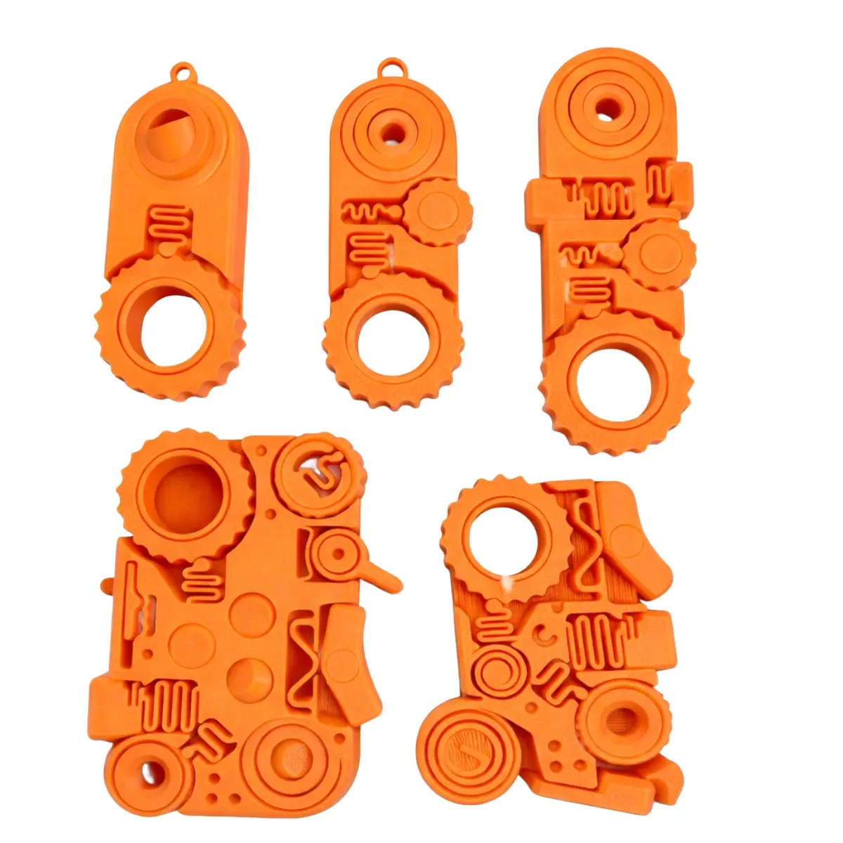 Multifunctional Edc Keychain Toy, Clicker + Rotator Stress Relief Fidget Pocket Tool (2/3/5/7/12-In-1), Essential Gadgets for Daily Use, Stress Relief Tools