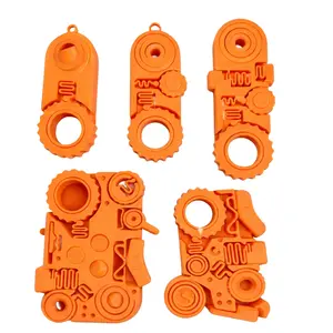 Multifunctional Edc Keychain Toy, Clicker + Rotator Stress Relief Fidget Pocket Tool (2/3/5/7/12-In-1), Essential Gadgets for Daily Use, Stress Relief Tools