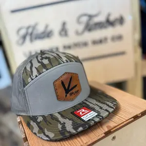 Turkey Track Leather patch on the bottomland 168