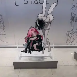 Anime Alien Stagee Cosplay 15CM Acrylic Stand Ivan Mizi Till Cute Character Display Standee Desk Decor Comic Merch Collection