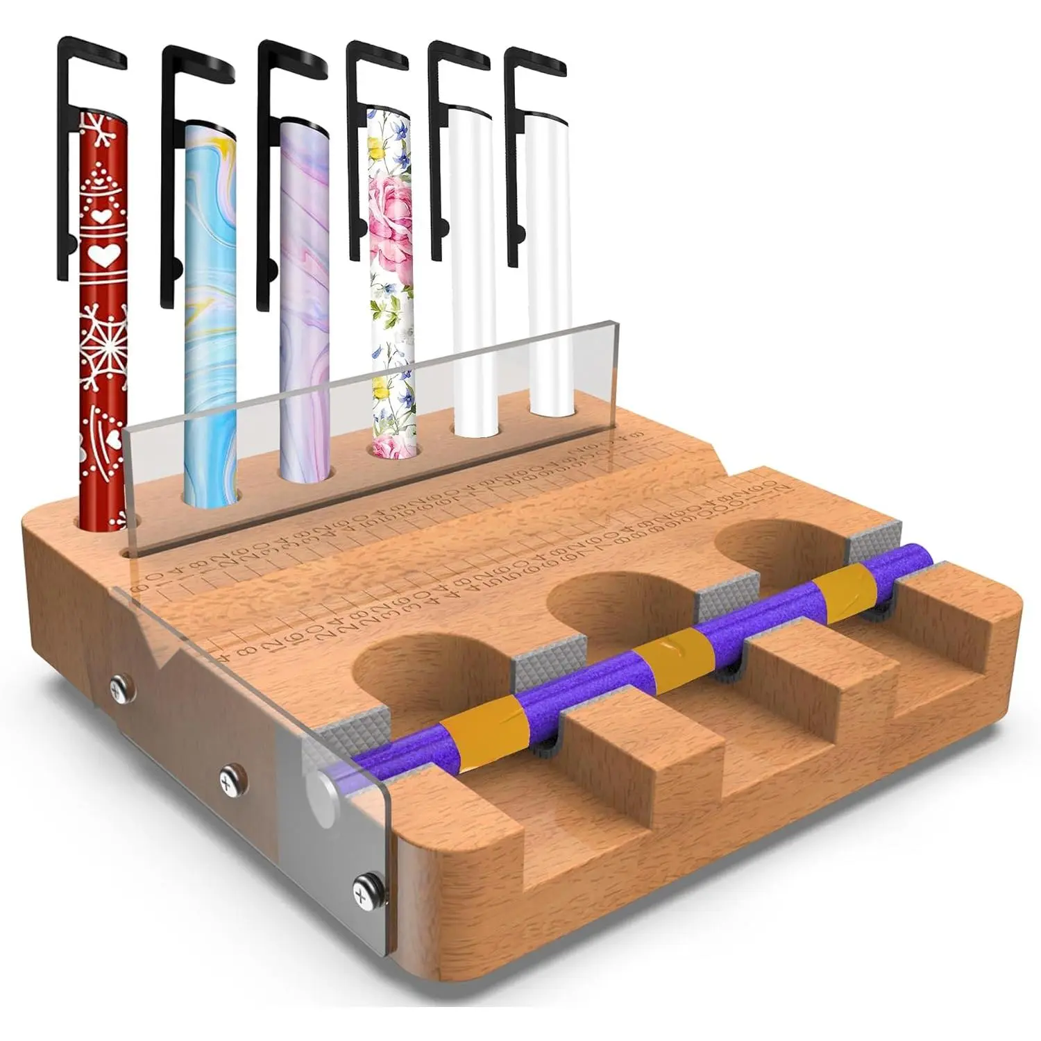 Sublimation Pen Gripper, Sublimation Pen Clamp Tool for Blank Sublimation Pens and Vinyl Stickers, Crafting Pen Holder