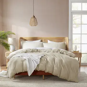 Nestl Duvet Cover Set – Ultra Soft Microfiber, 3-Piece with Button Closure & Pillow Shams, Fade Resistant (Comforter/insert not included)