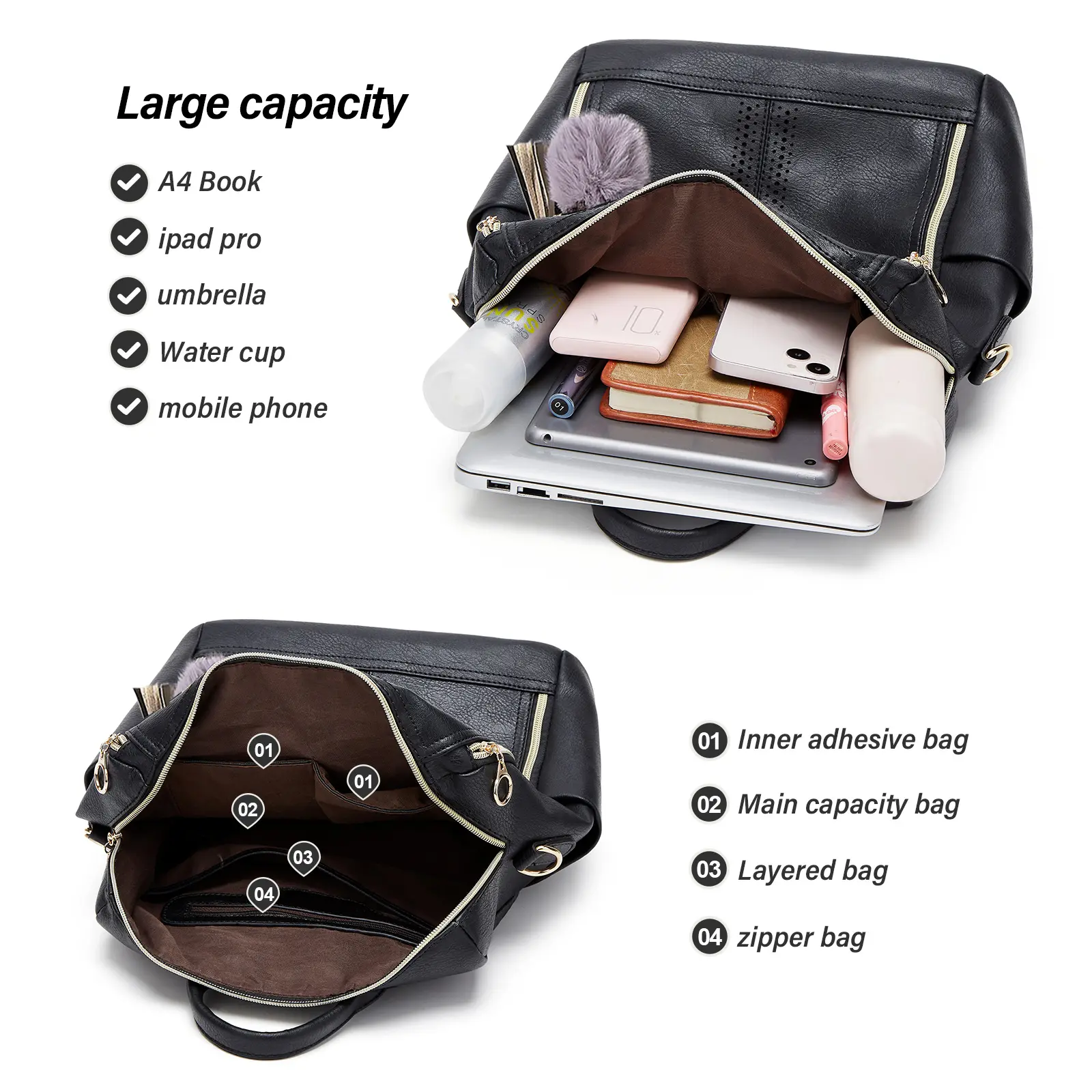 antitheft leather convertible backpack purse RAINSMORE for Women Designer PU Backpack Purse Waterproof Women's Fashion Backpack Handbags 13.3 Inch Anti Theft Crossbody Shoulder Bag for Work Travel College Brown : Clothing, Shoes Its calming Women's Fashion Retro Leather Backpack