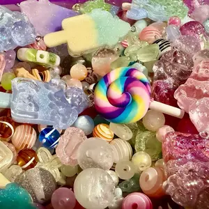 Beads Mix Choose on Live Assorted Colors and Shapes for Crafting and Jewelry Making