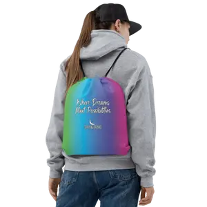 Rainbow: Drawstring bag