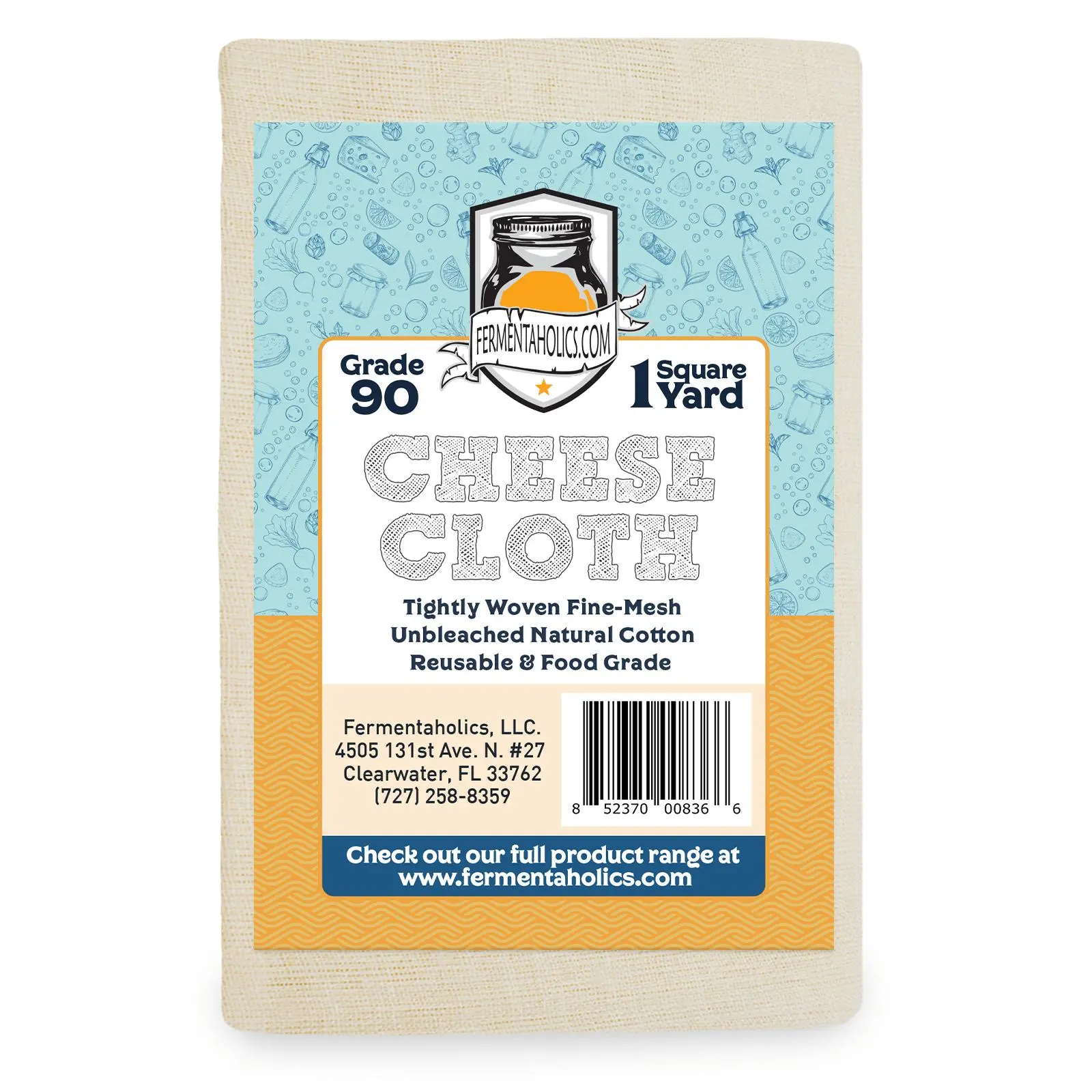 Cheese Cloth Unbleached Grade 90