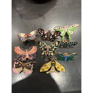 Large Butterfly Enamel Pin