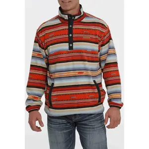 Cinch Aztec Fleece Pullover Multi