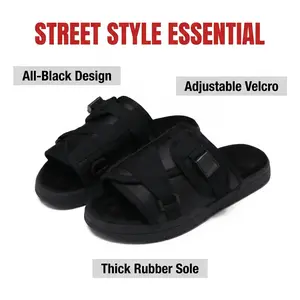 Comfortable Unisex Slides| Adjustable Straps| Arch Support| Non-Slip Sole| Fits Wide/Narrow Feet| Daily Wear