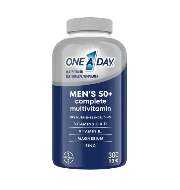 1 A Day Men's 50+ Healthy Advantage Dietary Vitamins, 300 Tablets Daily Nourishing Supplement System