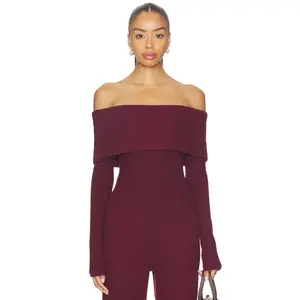 4th & Reckless Emmy Top in Cherry