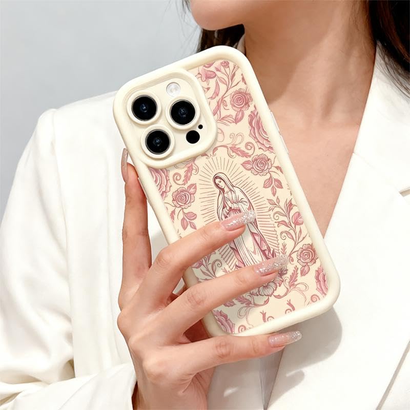 Virgin Mary Pattern Phone Case for iPhone 17 16 15 14 13 12 11 – Soft TPU, Fully Protected & Shockproof Cover Stylish Trendy Gift for Christian Faith Lovers! Virgin Mary Pattern Phone Case for iPhone 17 16 15 14 13 12 11 – Soft TPU, Fully Protected & Shockproof Cover Stylish Trendy Gift for Christian Faith Lovers!