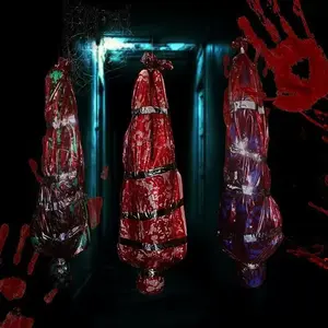 Halloween Decoration Prop Scary Fake Body Hanging Decor Outdoor Yard Haunted House Room Prank Spooky Party Supplies