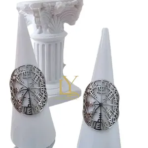 LaYaiBoutique #1411 Anillo Sello de Salomón- 7 Arcángel