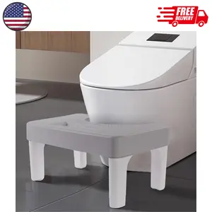 6.7 Inch Step Stool,Portable Plastic Foot Stool,Non-Slip Potty Stool