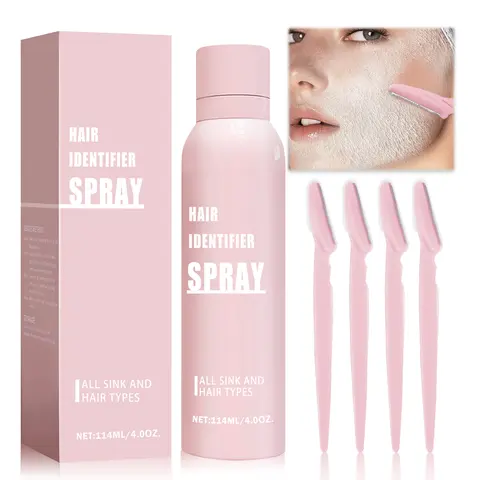 QIUFSSE Mousse Spray Facial & Body Hair Remover - All Skin Types Shaving Solution for Women (Beauty & Personal Care, Bath & Body Care)