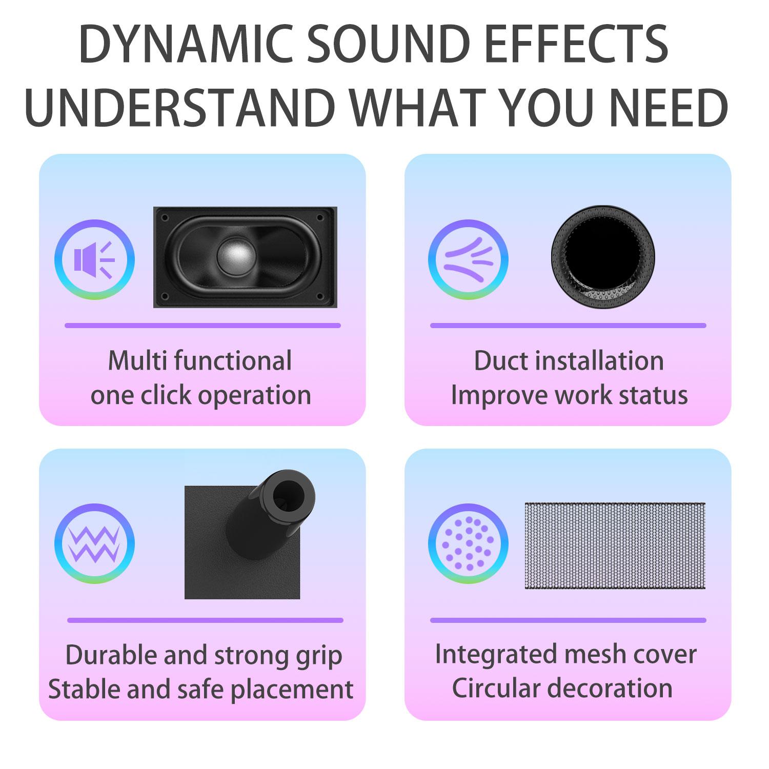Bar 2.1 Surround Sound Bluetooth Soundbar with  Subwoofer