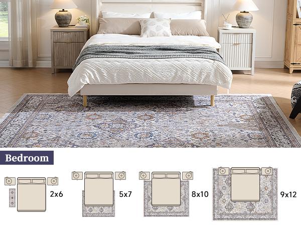 VIPfree Retro Bohemian Area Rugs 2*3FT, Non-Slip Foldable Washable Rugs for Living Room, Entryway, Bedroom, Kitchen and Corridor, Non Shedding VIPfree Retro Bohemian Area Rugs 2*3FT, Non-Slip Foldable Washable Rugs for Living Room, Entryway, Bedroom, Kitchen and Corridor, Non Shedding