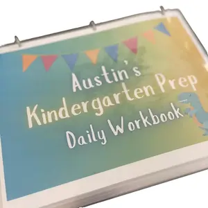 CUSTOM NAME Kindergarten Prep Workbook