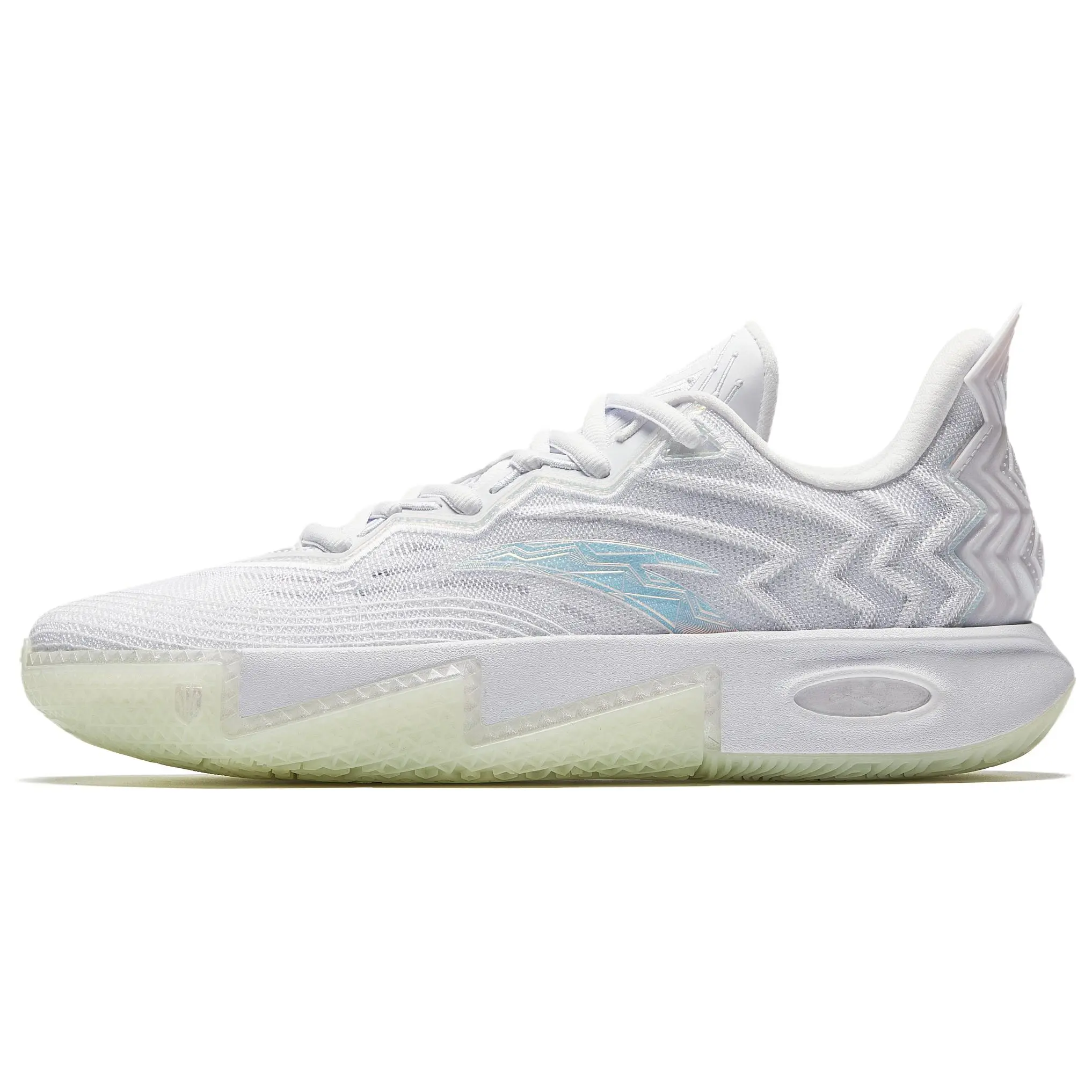 ANTA Kai 2 Basketball Shoes Men's Low Top White Cushioned Durable 112531111S-5
