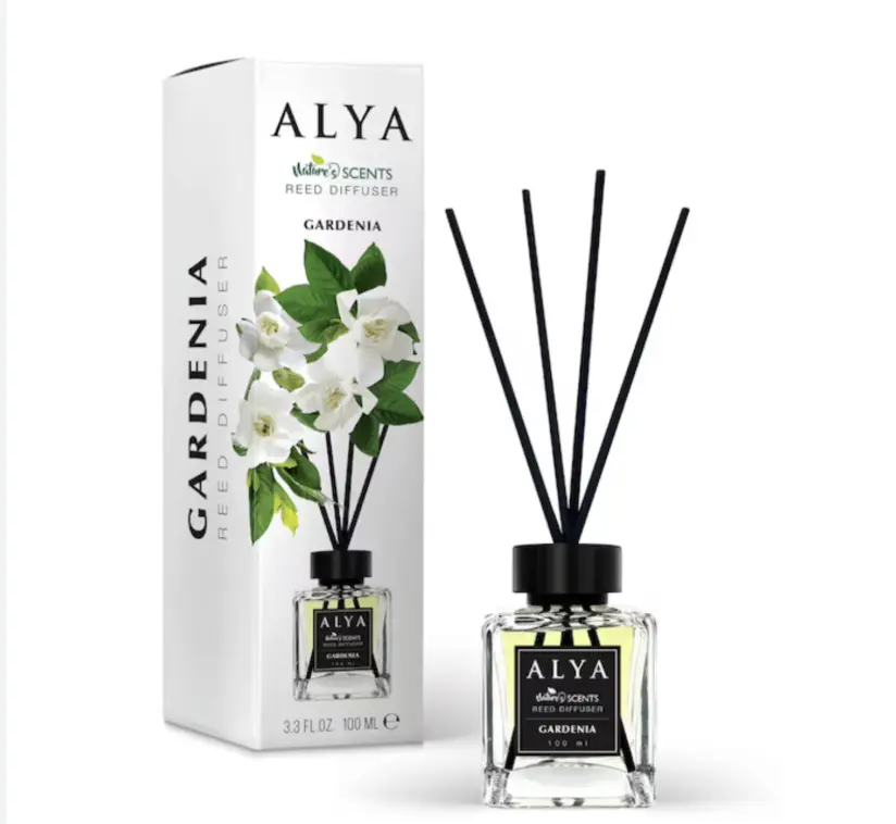 Alya Nature's Scents Reed Diffuser "Gardenia"