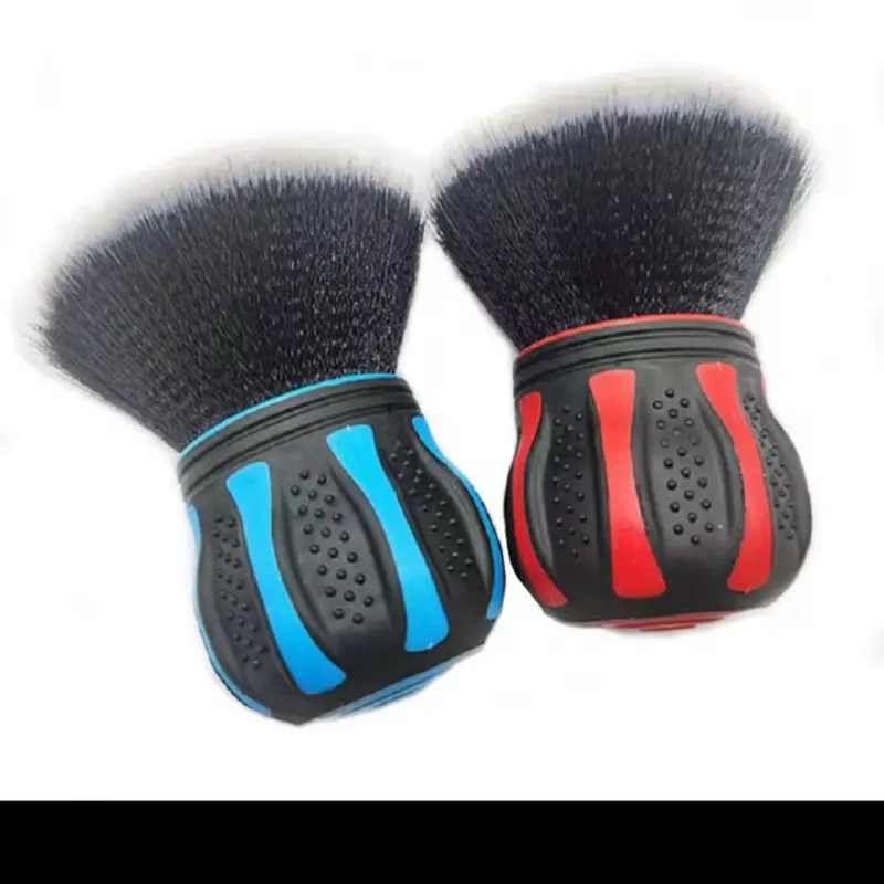 Car Detailing Brush Ultra Soft Auto Interior Dusting Brush with Storage Rack Car Synthetic Brush Cleaning Tool