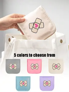 Five-color first aid kit, medical-themed travel medicine bag, Travel Safety Kit, used for storing bandages and medicines, an ideal organizer for first aid supplies, suitable for travelers and families, perfect for travel, daily commuting, and home use