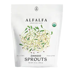 Organic Alfalfa Sprouting Seeds (16 ounce)