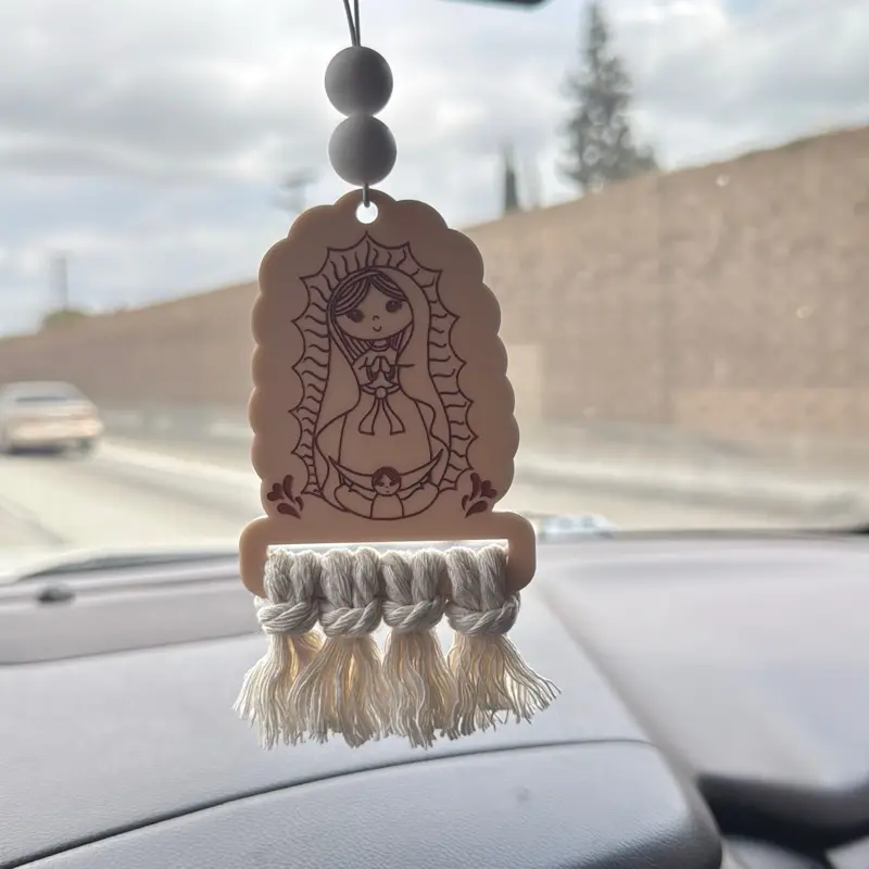 Virgencita Rear View Mirror Car Air Freshener/Hanger