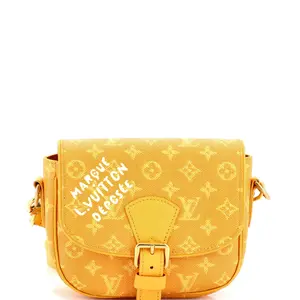 Pre-owned Louis Vuitton material Messenger Bags Montsouris Messenger Bag Limited Edition Marque Deposee Monogram Canvas by Rebag