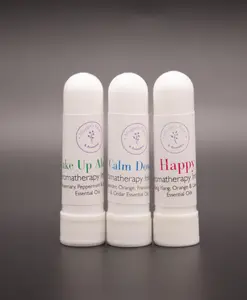 Aromatherapy Nasal Inhaler for Focus, Stress Relief & Respiratory Support – Natural Wellness On-the-Go Remedies Healthcare