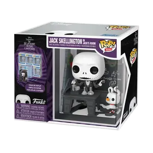 Funko Pop Nooks Vinyl Figure Disney Nightmare Before Christmas Jack Skellington In Jack's Room